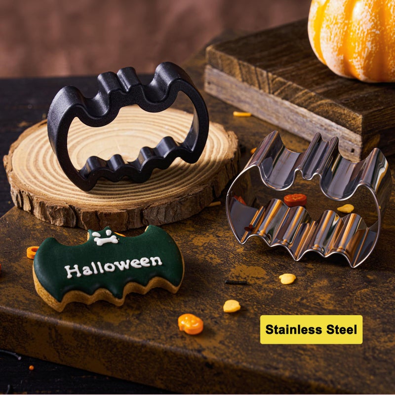 ETERSION Halloween Cookie Cutters 9 Pieces 2" to 3" - Image 5